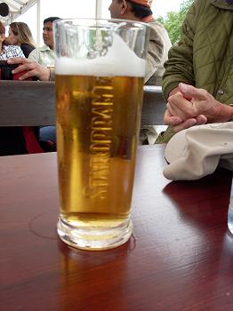 Ótimas cervejas tchecas, mas sempre em tamanho grande