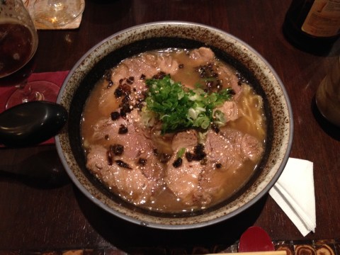 Lamen do Pub Key também está no teishoku, no almoço executivo