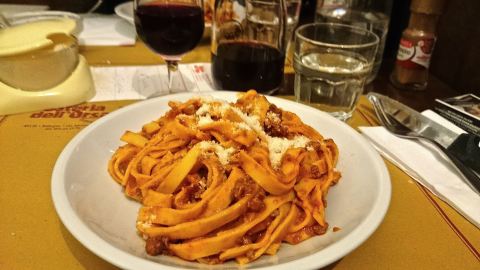 Ragù alla bolognese da Osteria dell`Orsa