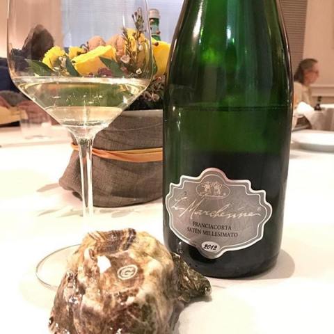 Um dos rótulos da Le Marchesine. (Foto: Instagram @lemarchesine)